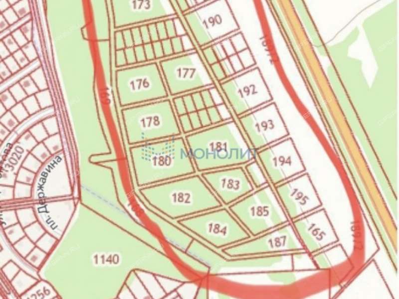 земельный участок 70 соток Цветаевой улица село Каменки