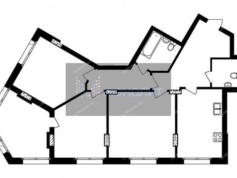 3-komnatnaya-ul-vladimira-vysockogo-d-1 фото
