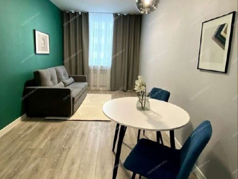 однокомнатная квартира на Краснозвёздной улице дом 25