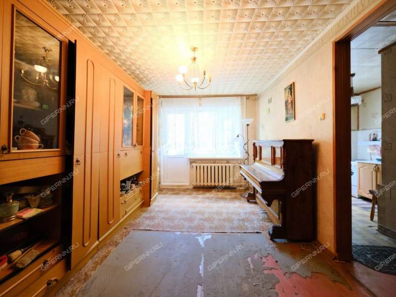 трёхкомнатная квартира на улице Адмирала Васюнина дом 4 к2