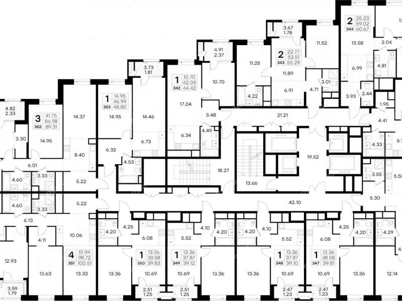 однокомнатная квартира на  ул. Гаршина, д. 40, к1.1.5