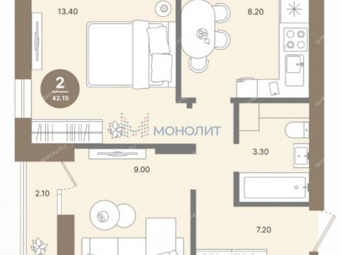 2-komnatnaya-ul-krasnouralskaya-6 фото