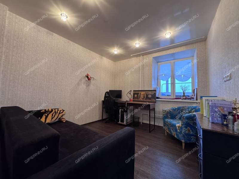 трёхкомнатная квартира на улице Попова дом 22 город Дзержинск