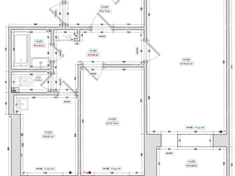 двухкомнатная квартира на улице Политбойцов дом 10