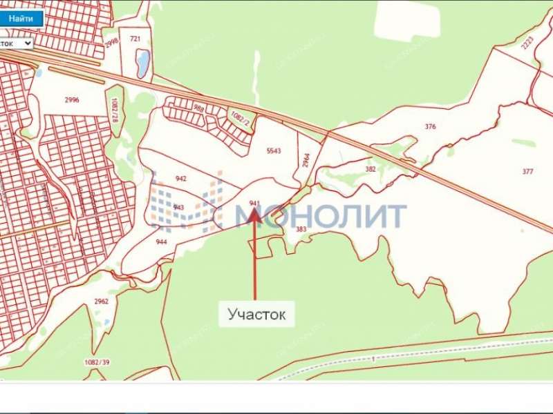 земельный участок 10,78 сотки деревня Непецино