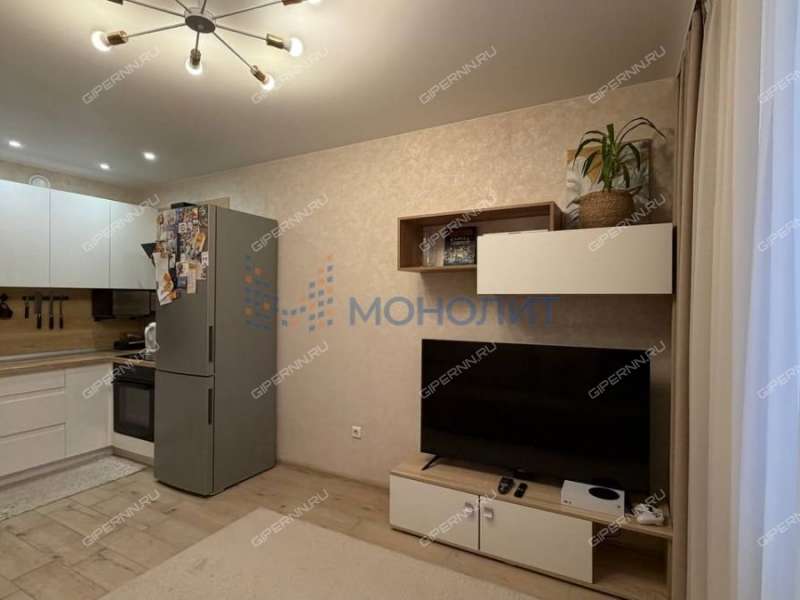 однокомнатная квартира на улице Цветочная дом 13 к1