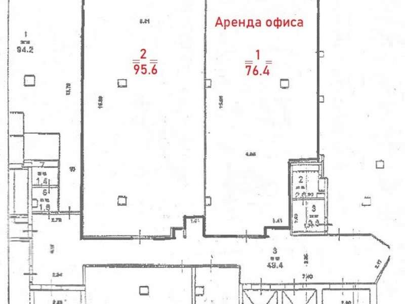 помещение под офис на улице Пискунова