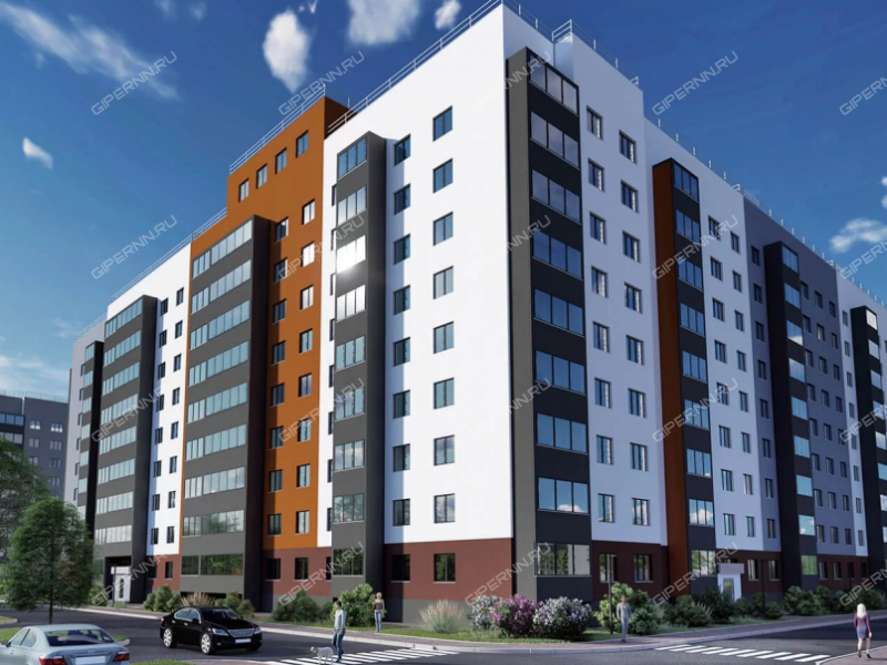 двухкомнатная квартира в новостройке на Вязниковской улице дом 44