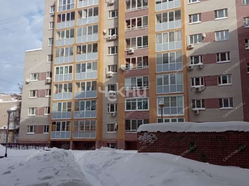 двухкомнатная квартира на улице Ванеева дом 6