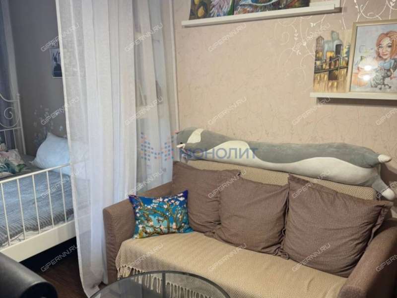 двухкомнатная квартира на улице Надежды Сусловой дом 16 к2