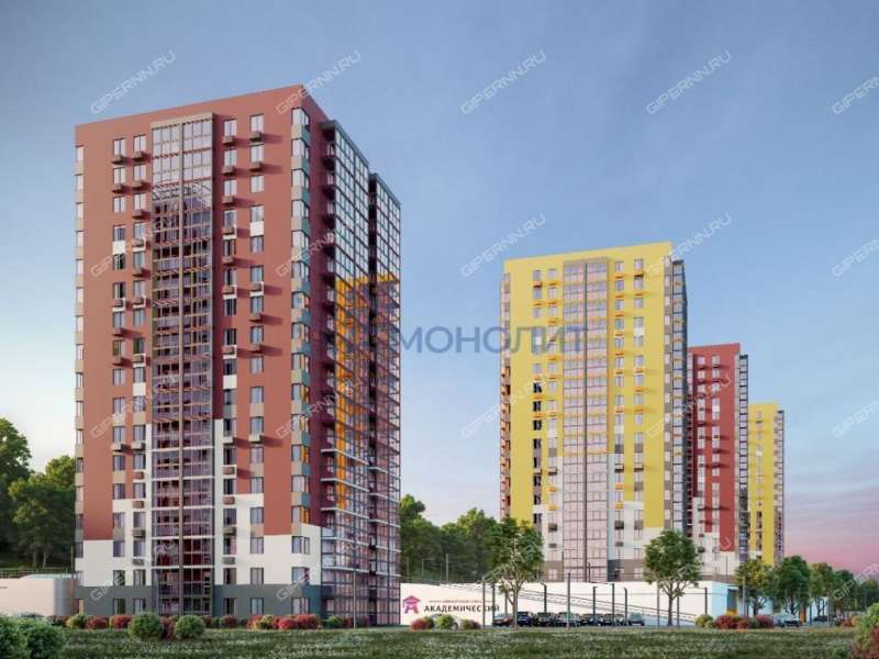 однокомнатная квартира на Академической улице деревня Афонино