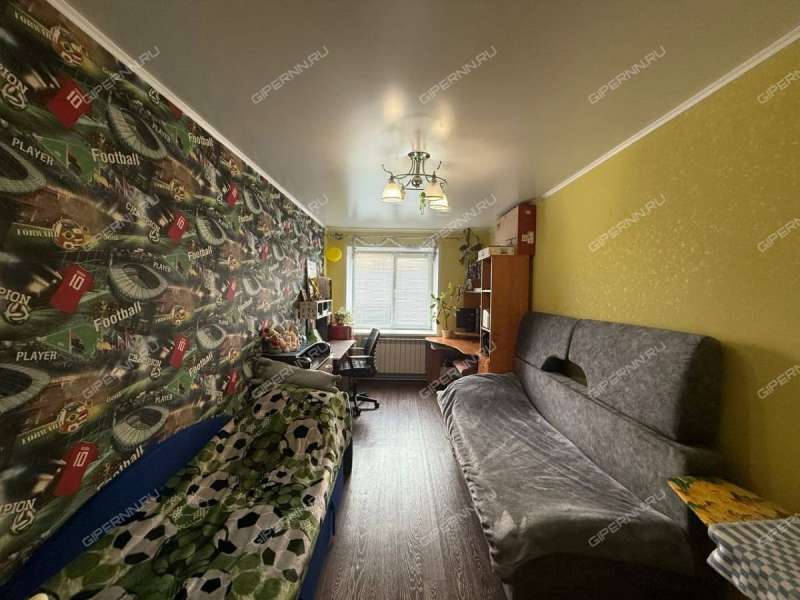 трёхкомнатная квартира на улице Механизаторов дом 36 город Городец