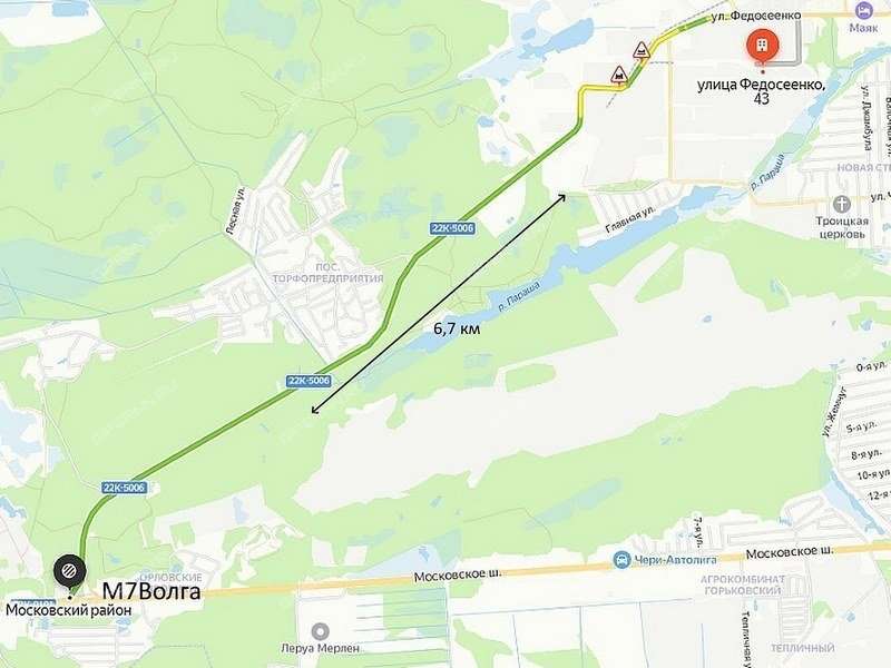 помещение под склад на улице Федосеенко