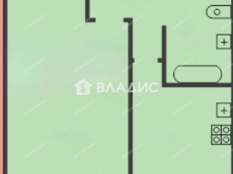 однокомнатная квартира на улице Максима Горького дом 152
