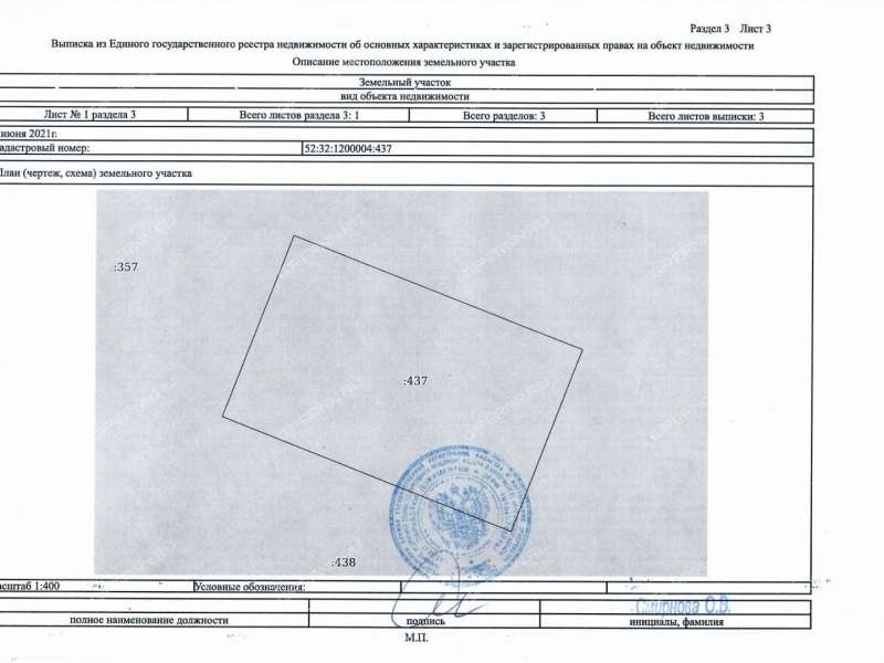 земельный участок под сельхоз назначение в Дальнеконстантиновском районе Нижегородской области