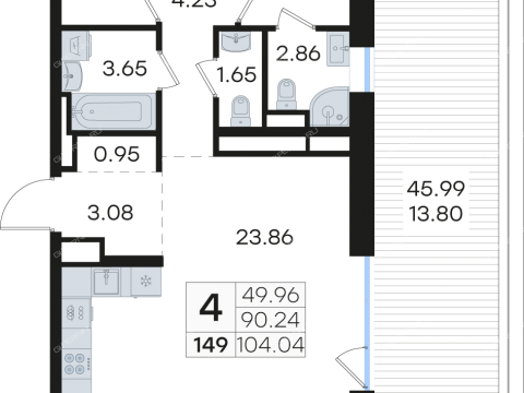 4-komnatnaya-naberezhnaya-grebnogo-kanala-naprotiv-domov-nn-321-533-v-slobode-podnove-n1 фото