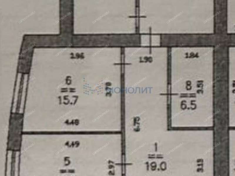 четырёхкомнатная квартира на Грузинской улице дом 37а