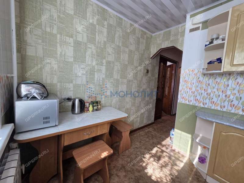 двухкомнатная квартира на улице Гайдара дом 53А город Дзержинск