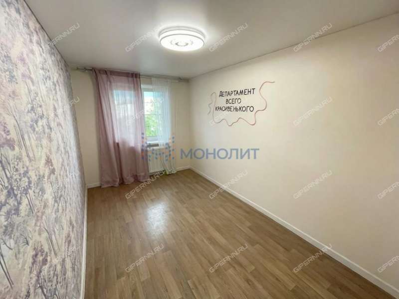двухкомнатная квартира на улице Никиты Рыбакова дом 9