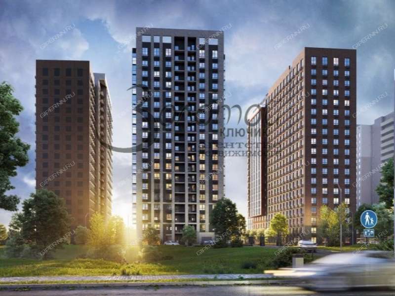 однокомнатная квартира в новостройке на 2-й Оранжерейной улице