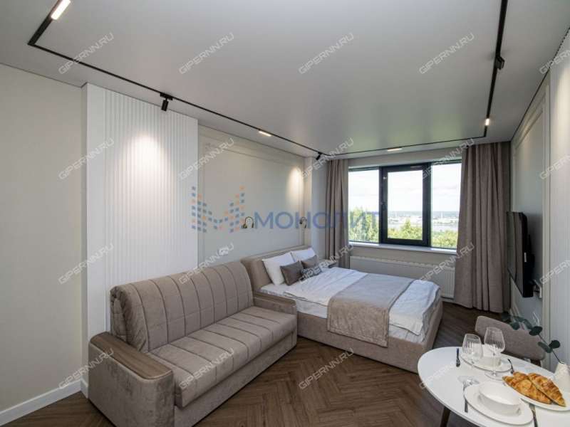 квартира-студия на улице Родионова дом 136Б