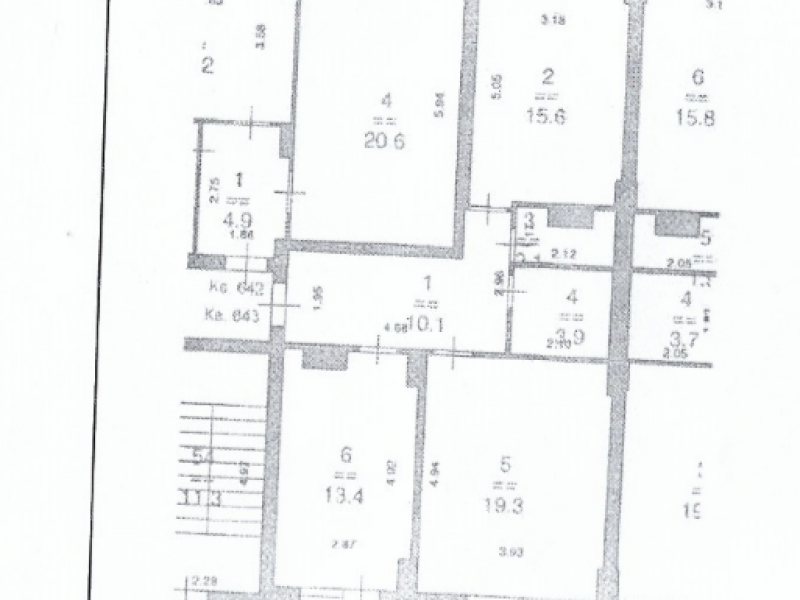 двухкомнатная квартира на Волжской набережной дом 8 к1