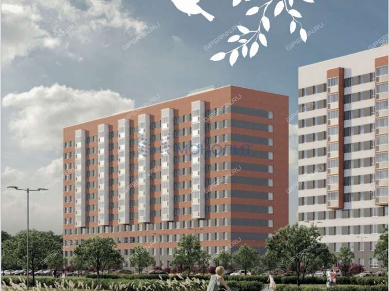 однокомнатная квартира в новостройке на Ударной улице