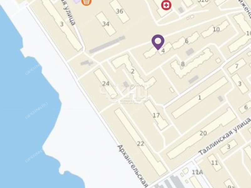 двухкомнатная квартира на Подворной улице дом 4