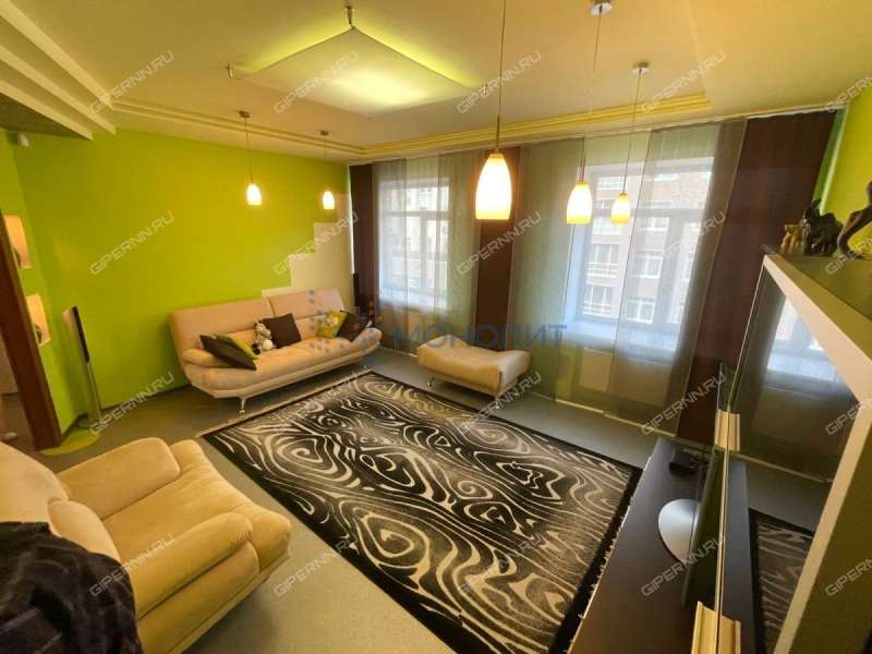 трёхкомнатная квартира на улице Максима Горького дом 50