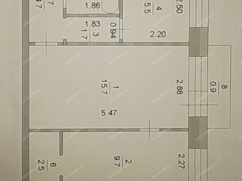 двухкомнатная квартира на Школьной улице дом 5а