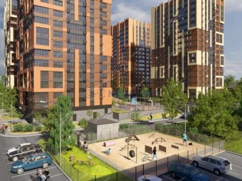 двухкомнатная квартира в новостройке на Красноуральской улице