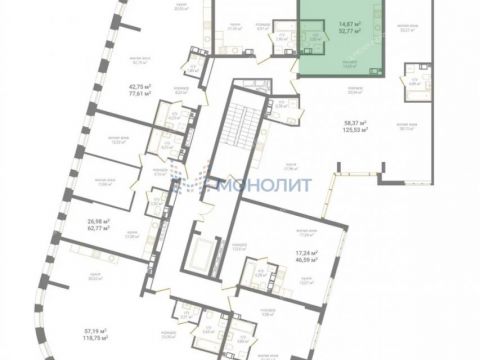 1-komnatnaya-ul-dalnyaya-d-10 фото