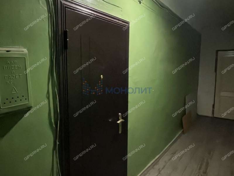 однокомнатная квартира на улице Ульянова дом 7 город Дзержинск