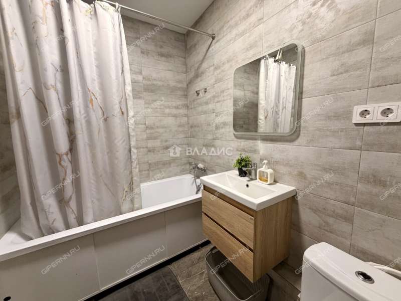 двухкомнатная квартира на улице Героя Советского Союза Аристархова дом 1