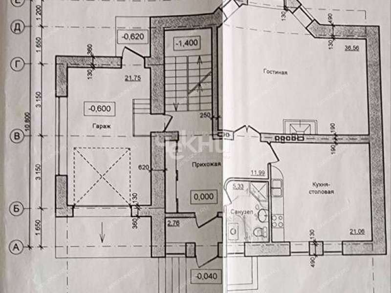 дом на улице Пушкина рабочий посёлок Большое Козино