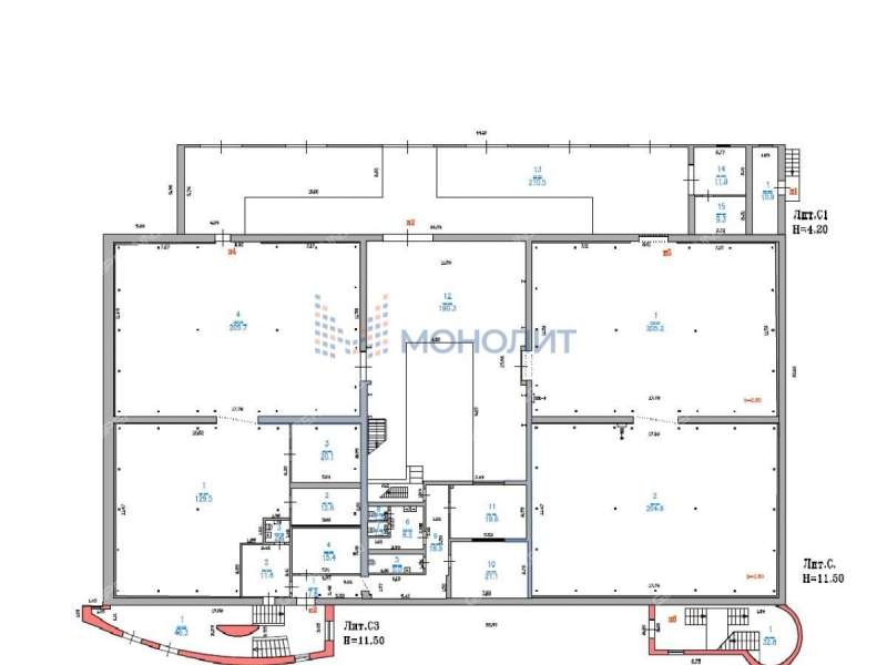 помещение под офис, торговую площадь на Деловой улице