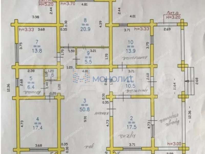 дом на - село Ефимьево