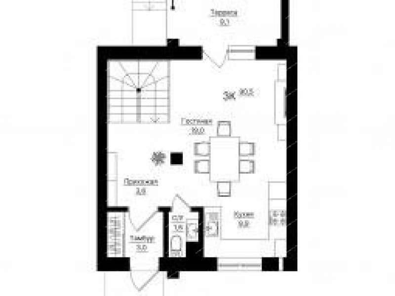 таунхаус на Окская Коттеджный посёлок Фрегат