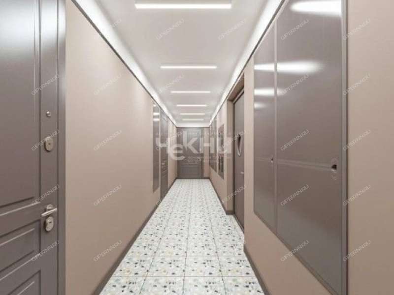 трёхкомнатная квартира в новостройке на Казанском шоссе