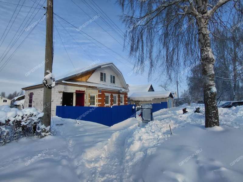 дом на Школьной улице село Федяково