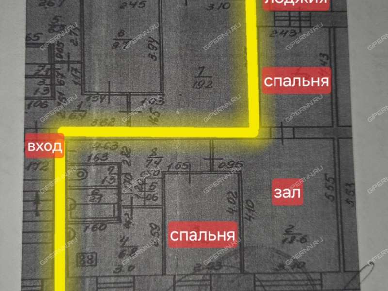 трёхкомнатная квартира на улице Тимирязева дом 3