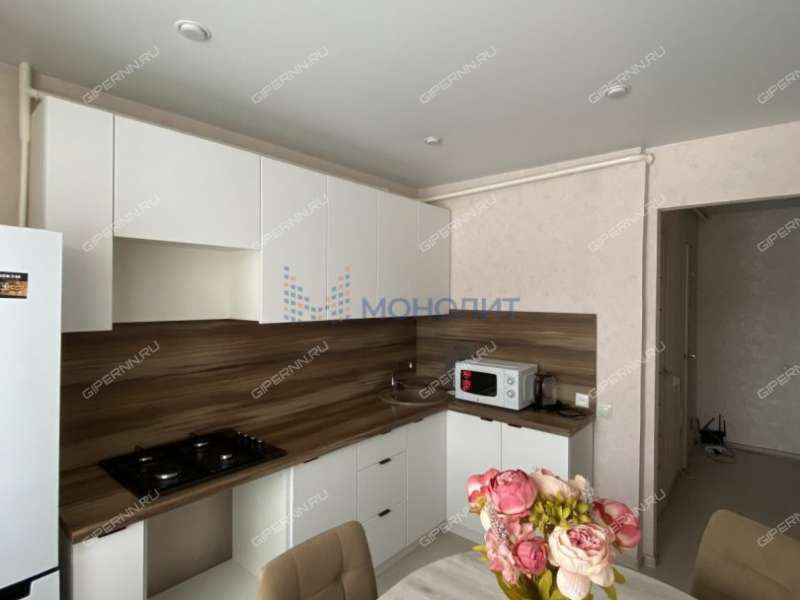 двухкомнатная квартира на проспекте Циолковского дом 48 город Дзержинск