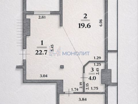 2-komnatnaya-ul-yablonevaya-d-14a фото