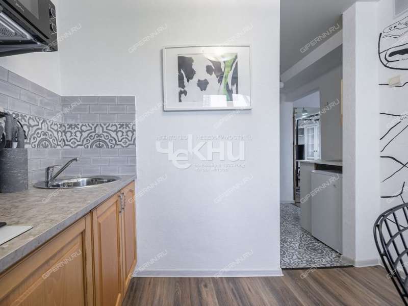 однокомнатная квартира на улице Тимирязева дом 33а