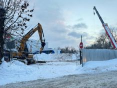 Подготовка к строительству станции канатки началась на проспекте Гагарина