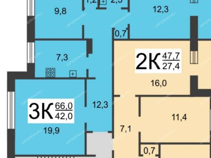 трёхкомнатная квартира на Львовской улице дом 8