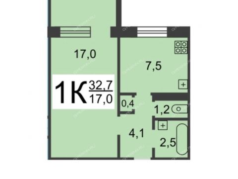 1-komnatnaya-poselok-40-let-oktyabrya-ul-monchegorskaya-d-3-2 фото