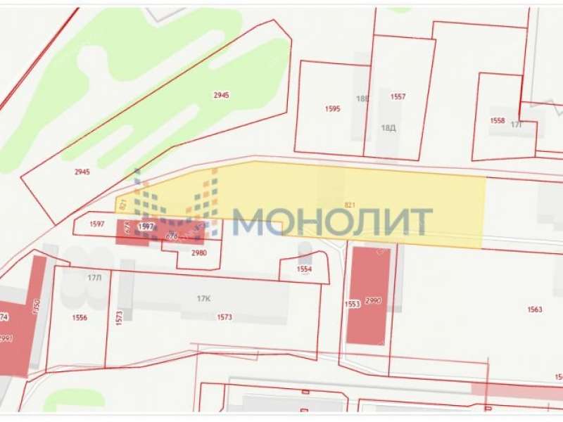 земельный участок под коммерческое использование в городском округе Дзержинск Нижегородской области