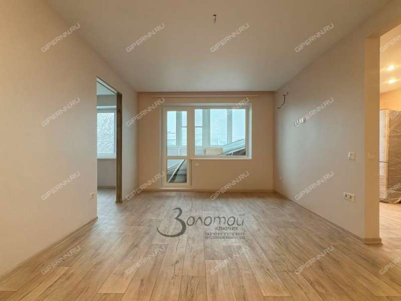 двухкомнатная квартира на улице Никиты Рыбакова дом 11