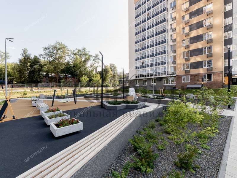 двухкомнатная квартира на улице Владимира Лузянина дом 1